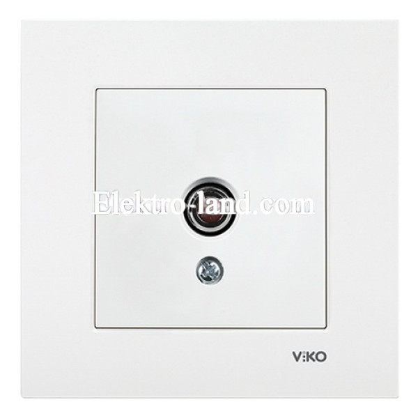 Розетка TV конечная белая VIKO KARRE 90960010